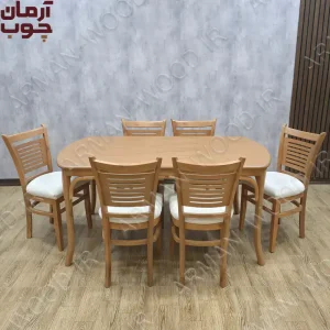 میز ناهار خوری لهستانی با صندلی چینی