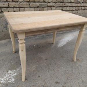 میز  4 نفره مکعبی خام کد 322