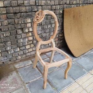 صندلی مدل ستاره منبتی خام کد 164