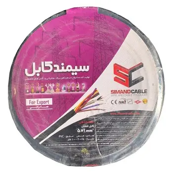 کابل برق افشان 5 در 1.5 سیمند کابل