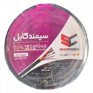 کابل برق افشان 5 در 1.5 سیمند کابل