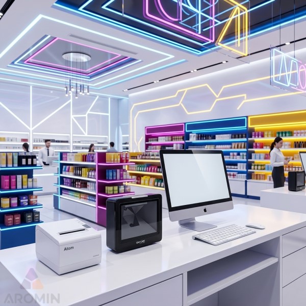 بارکدخوان دوبعدی رومیزی اسکار مدل UNIBAR MAGBIT