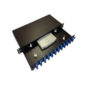 پچ پنل فیبر نوری SC Duplex 12Port Unloaded