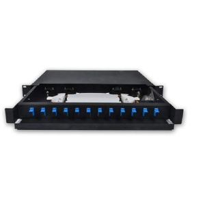 پچ پنل فیبر نوری SC Duplex 12Port Unloaded
