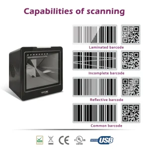 بارکدخوان دوبعدی رومیزی اسکار مدل UNIBAR MAGBIT