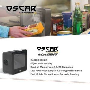 بارکدخوان دوبعدی رومیزی اسکار مدل UNIBAR MAGBIT