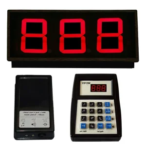 دستگاه فراخوان مشتري با یک تابلو تک ردیفه اسكار مدل RF5002