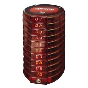 پک 10 تایی توکن پیجر اضافه به اضافه پایه شارژر اسکار مدل OGP 100