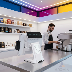 نمایشگر مشتری اسکار مدل Oscar Touch Pos PARKER OR EMINENT VFD