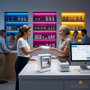 بارکدخوان دوبعدی اسکار مدل UnIbar CORELITE