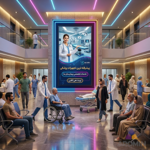 نمایشگر صنعتی ۵۵ اینچ ویندوز دیجی سان