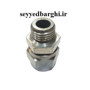 اتصال پنوماتیک مهره ای 12 به 1/4