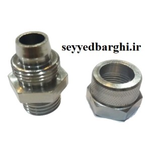 اتصال پنوماتیک مهره ای 10 به 1/4
