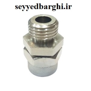 اتصال پنوماتیک مهره ای 10 به 1/4