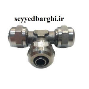اتصال پنوماتیک مهره ای سه راهی 6