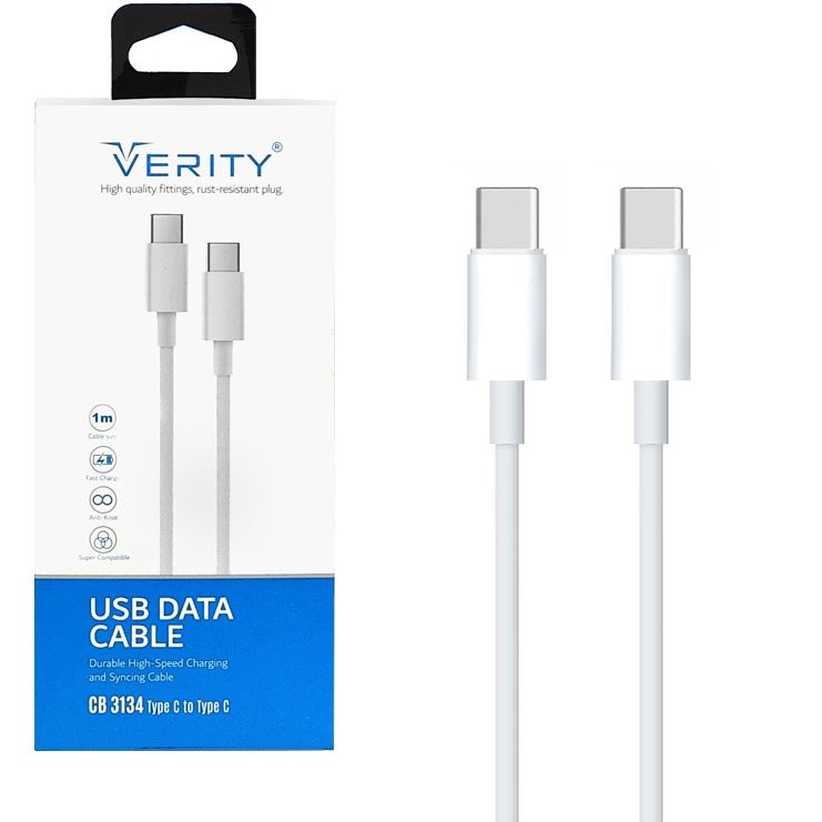 کابل دو سر TYPE-C    Verity  3134