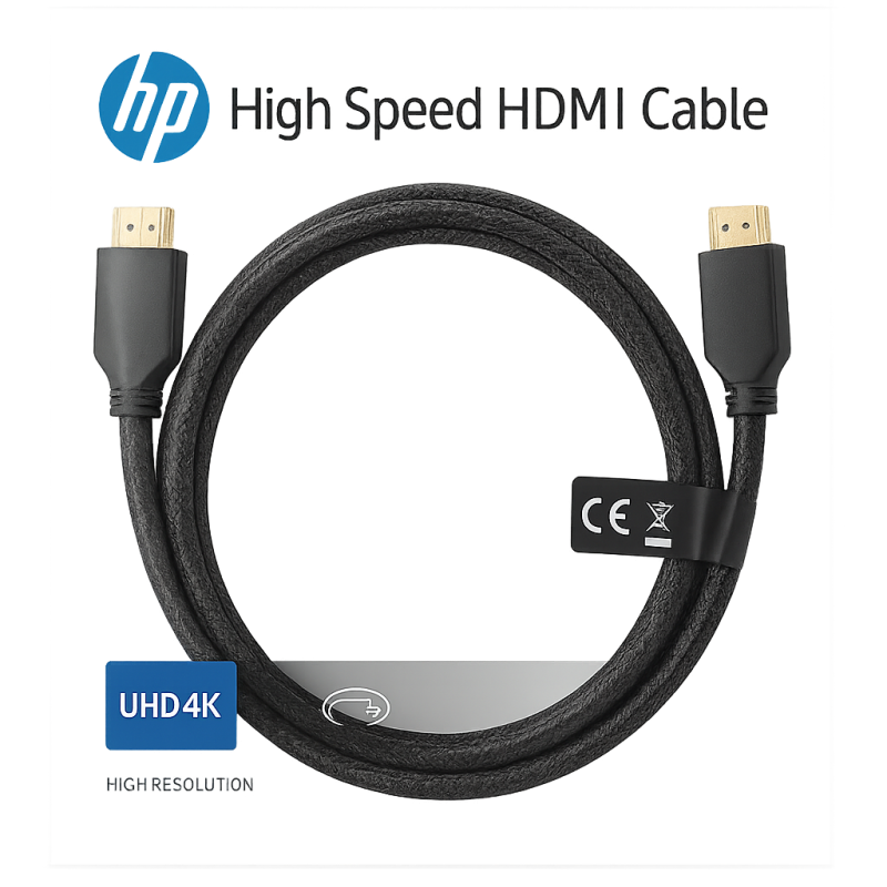 کابل HDMI   4K  HP  1.5m اورجینال