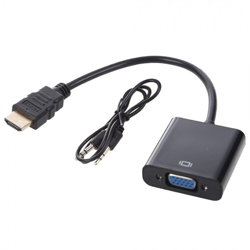 تبديل Vga to hdmi + صدا