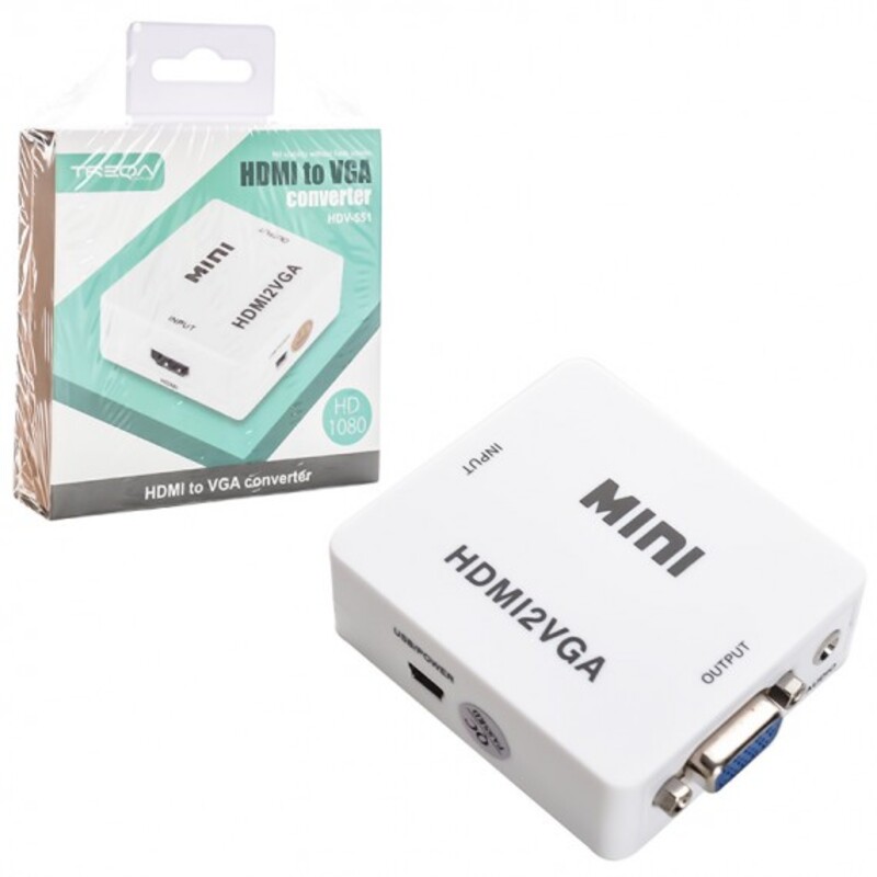 تبدیل HDMI  TO VGA  Treqa