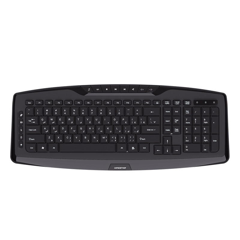کیبورد وایرلس کینگ استار مدل KB83W