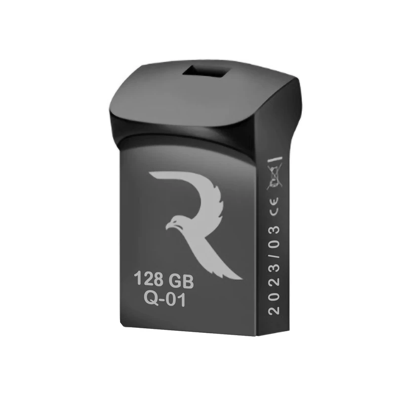 فلش مموری ریوکس مدل Q01 ظرفیت 128 گیگابایت به همراه Otg Type C