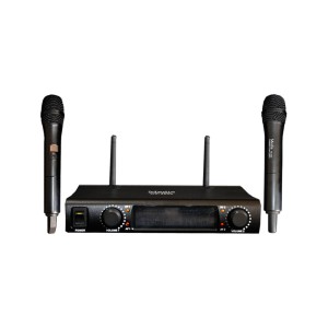 یکروفن بیسیم 2دستی مدیا مدل WE-2600