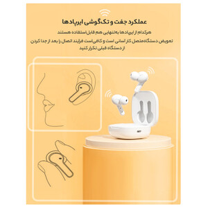 ایرپاد Qcy T13  سفید  + گارانتی