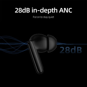 ایرپاد Qcy T13 ANC 2 مشکی گارانتی 18 ماهه