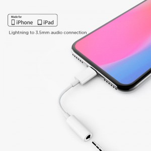 مبدل لایتنینگ به جک 3.5 میلی متری هدفون اپل