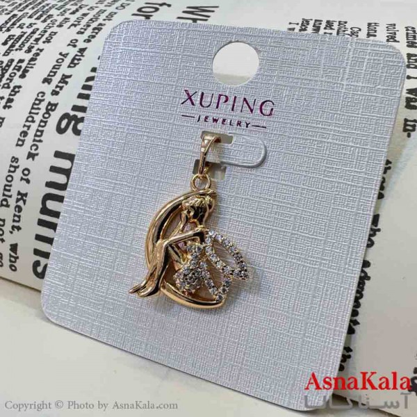 آویز ژوپینگ مینیمال دخترانه مدل ماه  کد GNB161652W
