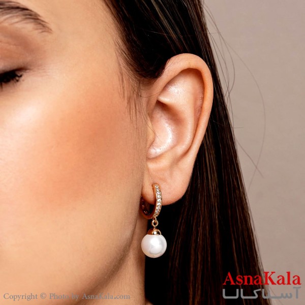 گوشواره مدل مروارید برند ژوپینگ Xuping Earring Pearl کد GSH15183W