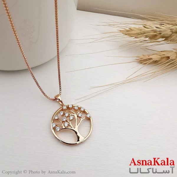 گردنبند ژوپینگ مدل درخت زندگی Xuping Necklace Life Tree کد GNB16177W