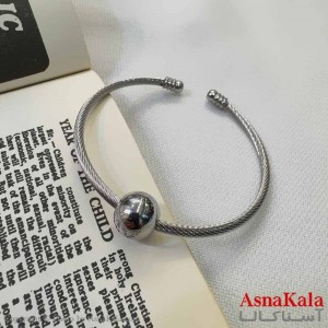 بنگل اسپرت استیل 316 مدل توپی  کد DSB18604W