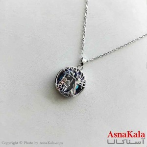 گردنبند زنانه استیل مینیمال مدل درخت عشق کد GNB161267W