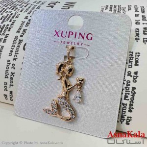 آویز ژوپینگ مینیمال دخترانه مدل عروس دریایی  کد GNB161659W