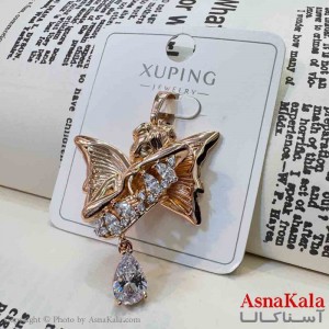 آویز ژوپینگ مینیمال دخترانه مدل فرشته بالدار  کد GNB161668W