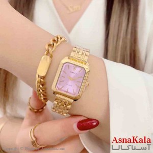 ساعت زنانه ایکس میل شیشه الماسی مقاوم در برابر آب موتور کوارتز کد WTCH11354W