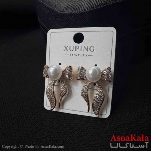 گوشواره زنانه  ژوپینگ طرح پاپیون مرواریدی کد GSH151904W