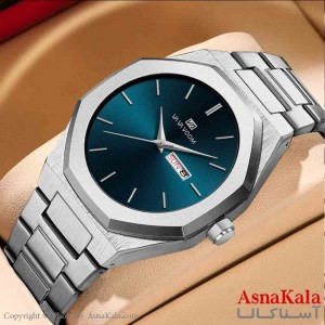 ساعت مردانه VAVAVOOM مدل کلاسیک ضدآب، روزشمار، موتور کوارتز  کد WTCH11377W