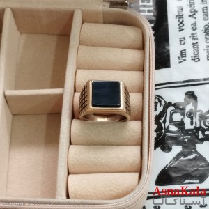 انگشتر طلاروس نگیندار کد ANG191061W