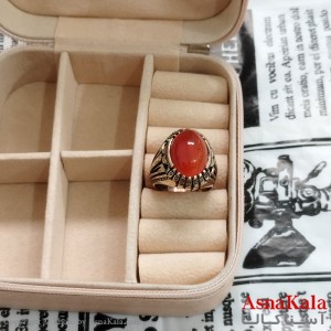 انگشتر طلاروس نگیندار کد ANG191063W