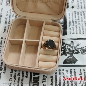 انگشتر طلاروس نگیندار کد ANG191065W