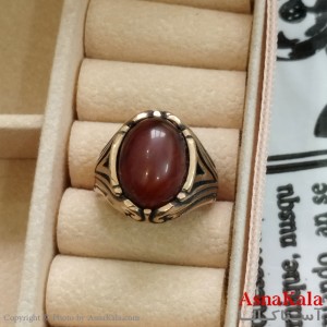انگشتر طلاروس نگیندار کد ANG191072W