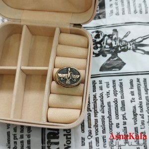 انگشتر طلاروس طرح فروهر کد ANG191073W