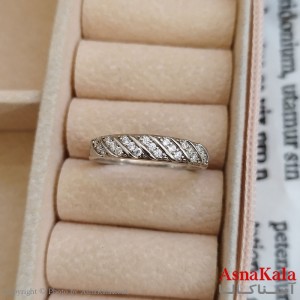 انگشتر ژوپینگ طلایی مشابه طلا کد ANG191146W
