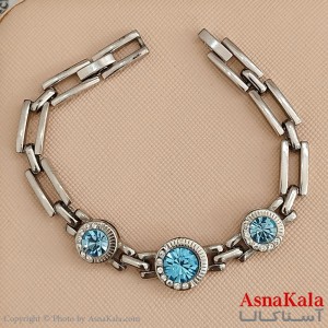 دستبند سواروسکی اورجینال به همراه کارت گارانتی و جعبه سواروفسکی کد DSB181747W