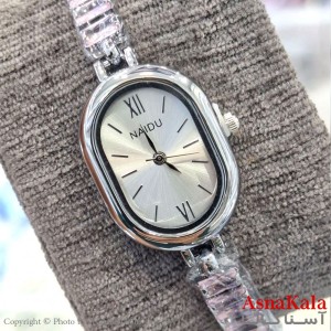 ساعت زنانه نایدو  با نگین تنیسی فول   دارای قفل سایز اضافی کد WTCH11498W