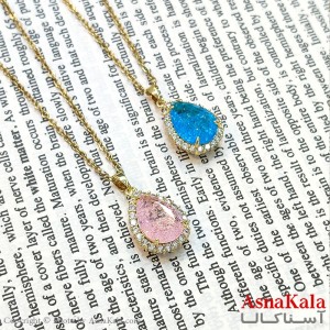 گردنبند استیل زنانه جواهری کد GNB162707W