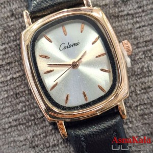 ساعت زنانه کلومی شرکتی  بند چرمی ابکاری عالی کد WTCH11540W