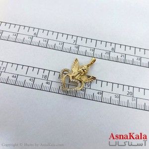 آویز گردنبند زنانه ژوپینگ مدل نگین جواهری کد GNB1661W -اسنا کالا